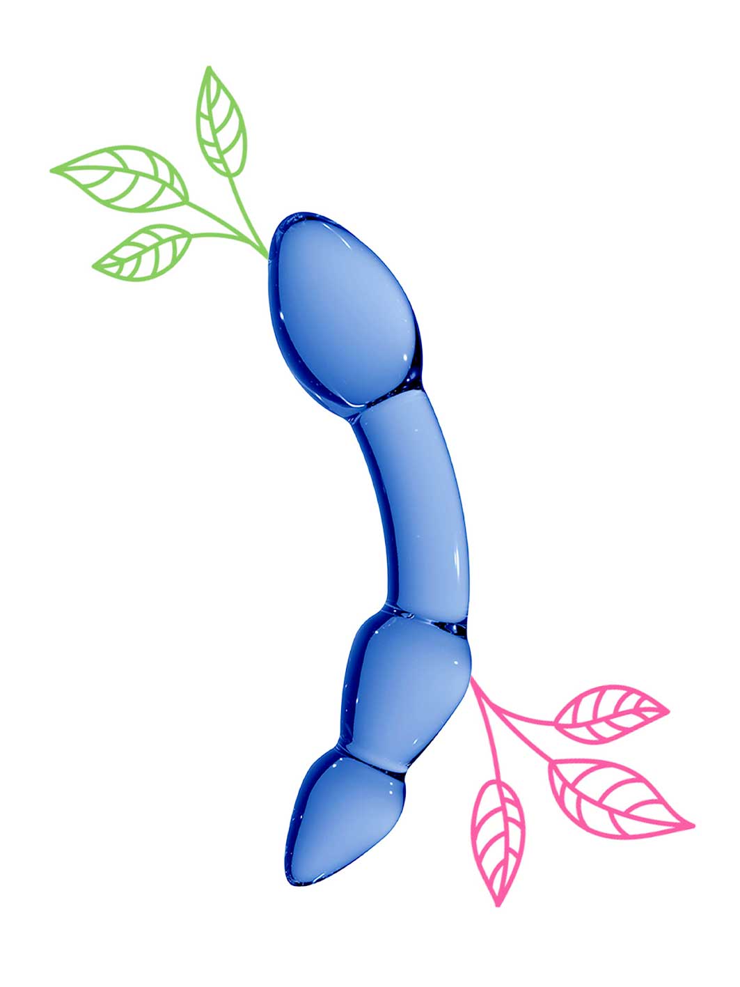 CHRYSTALINO - DILDO EN VERRE SUPÉRIEUR