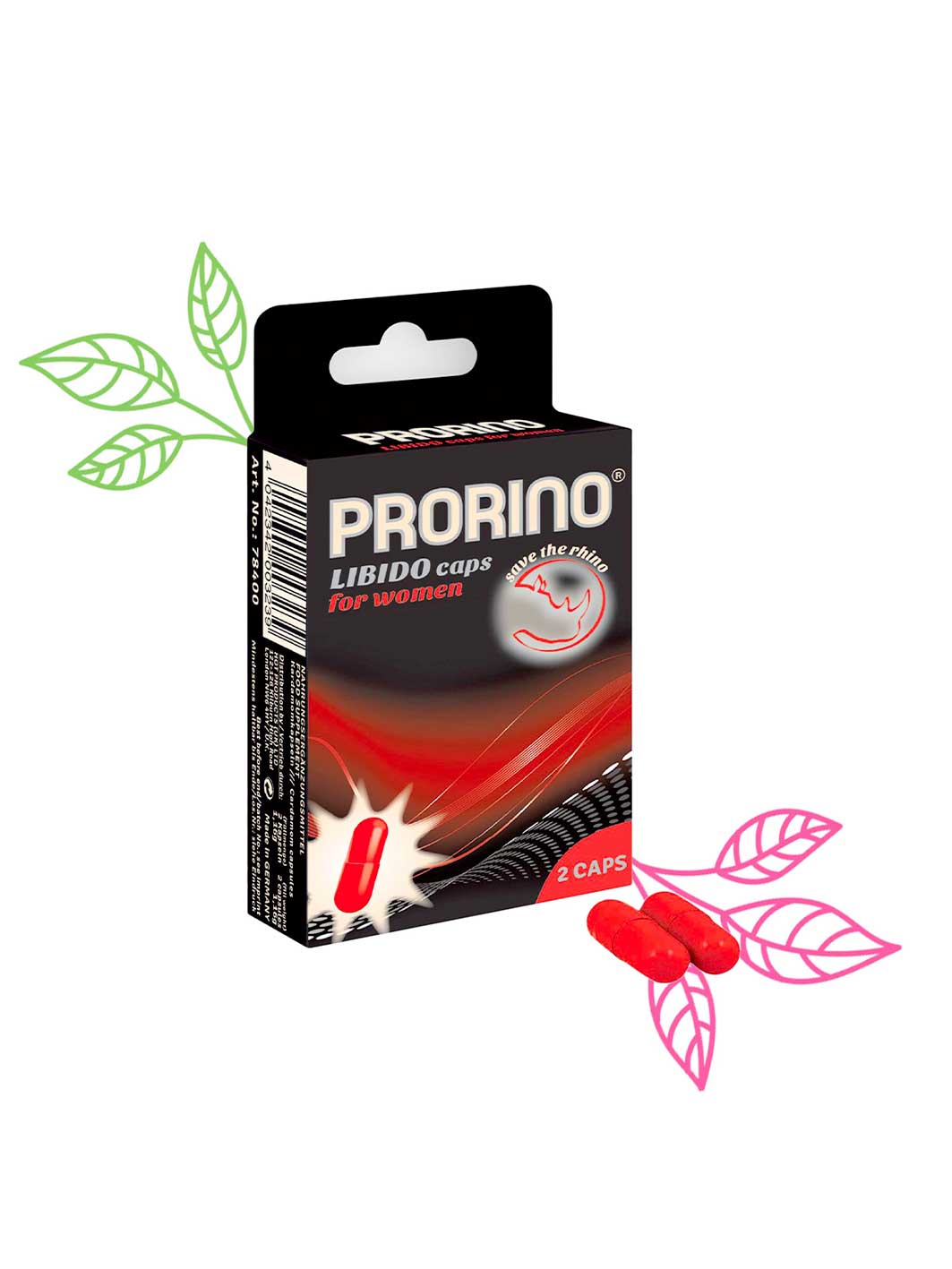 PRORINO - CAPSULE LIBIDO POUR FEMME x2